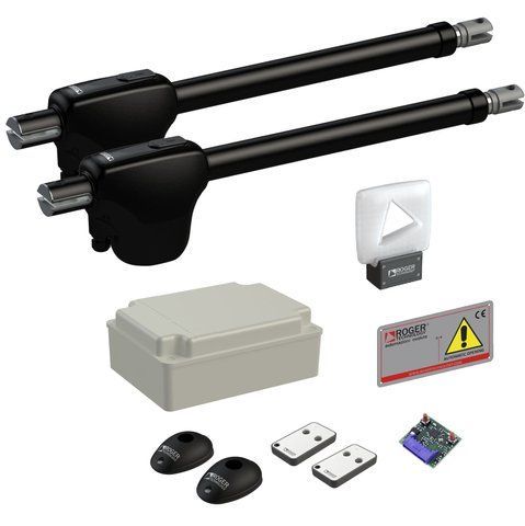 Автоматика для розпашних воріт Roger Technology KIT MONOS/220 2773 фото